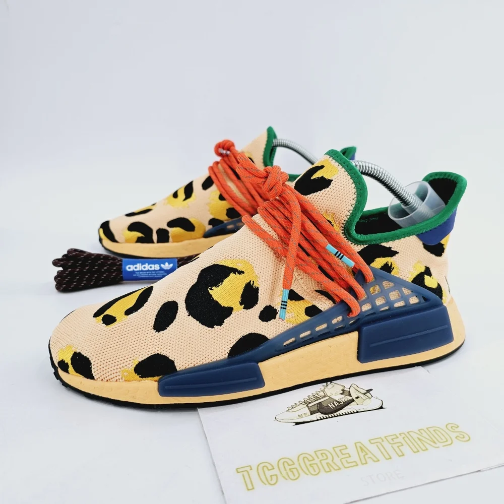 Adidas HU NMD Pharrell Originals Animal Print - Picture 1 of 12